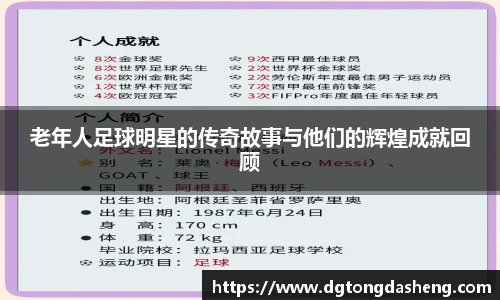 老年人足球明星的传奇故事与他们的辉煌成就回顾